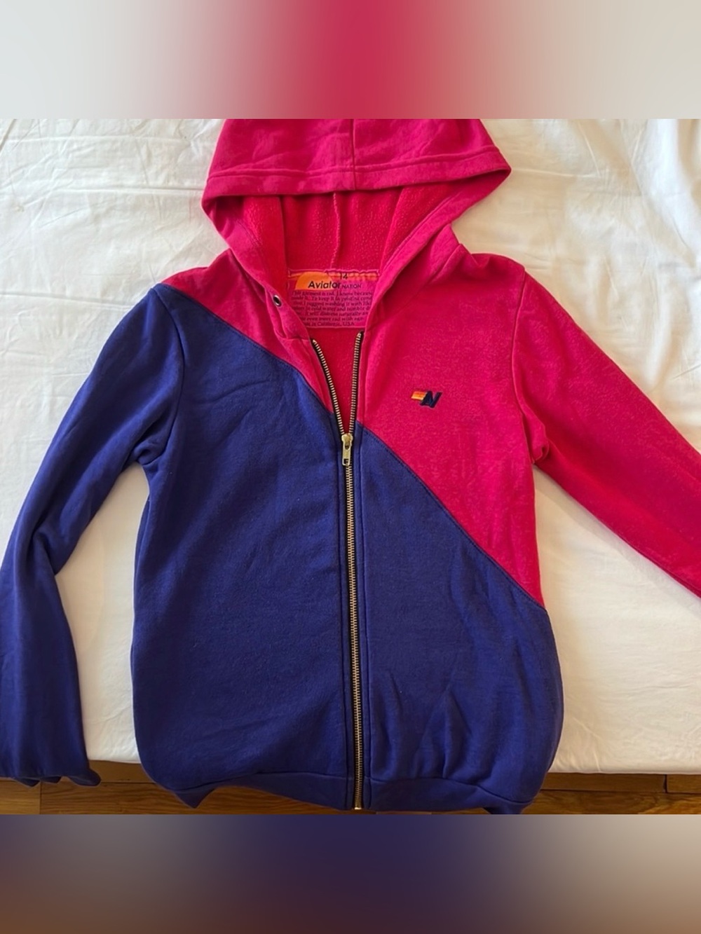 Aviator Nation Zip Hoodie